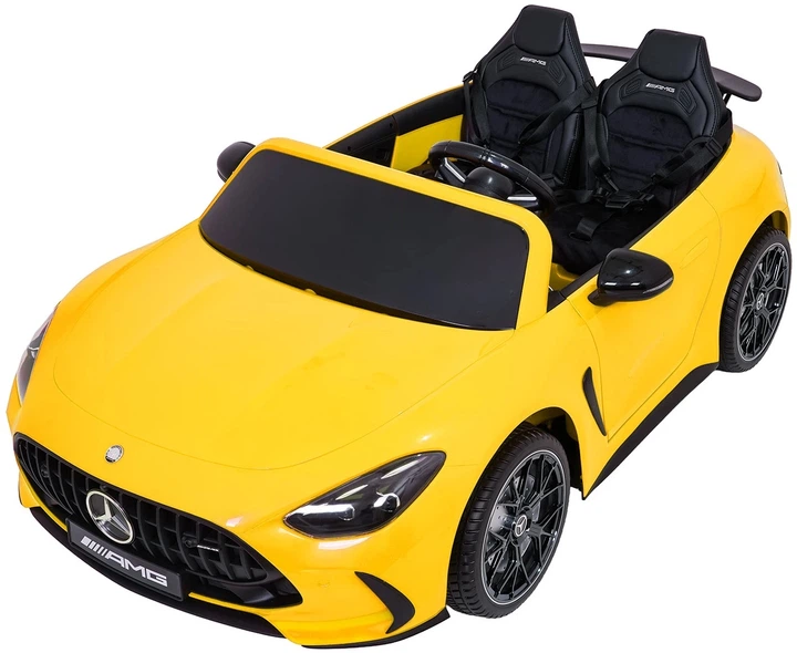 Електромобіль для дітей Mercedes Benz GT63 AMG жовтий PA.DK-GT63.ZOL (5903864960976) - зображення 3