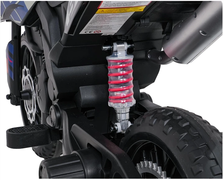 Електромотоцикл для дітей Aprilia RX синій PA.S317.NIE (5903864979886) - зображення 9