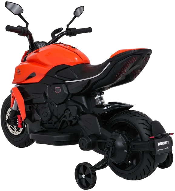 Електромотоцикл для дітей Ducati Diavel x Bentley оранжевий PA.XMX-656.POM (5903864961409) - зображення 17