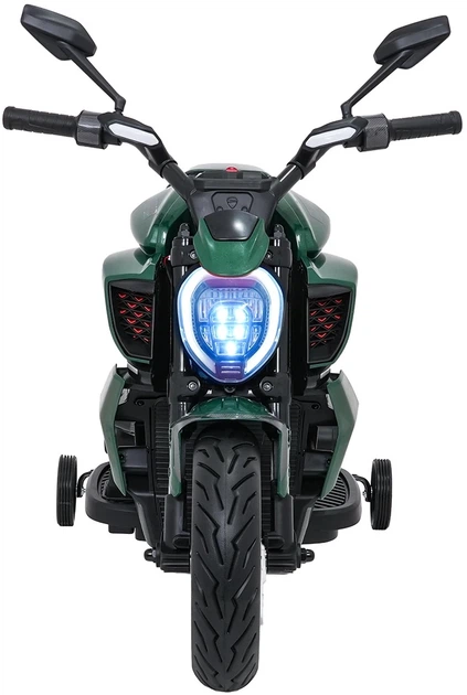 Електромотоцикл для дітей Ducati Diavel x Bentley зелений PA.XMX-656.ZIE (5903864961393) - зображення 12