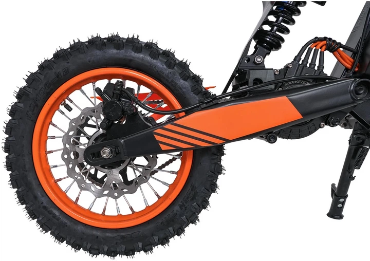 Електромотоцикл для дітей E-Rider X чорний PA.HP135E.CZ (5903864960594) - зображення 7