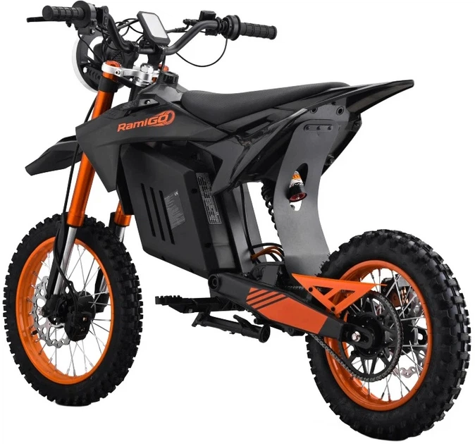 Електромотоцикл для дітей E-Rider X чорний PA.HP135E.CZ (5903864960594) - зображення 12
