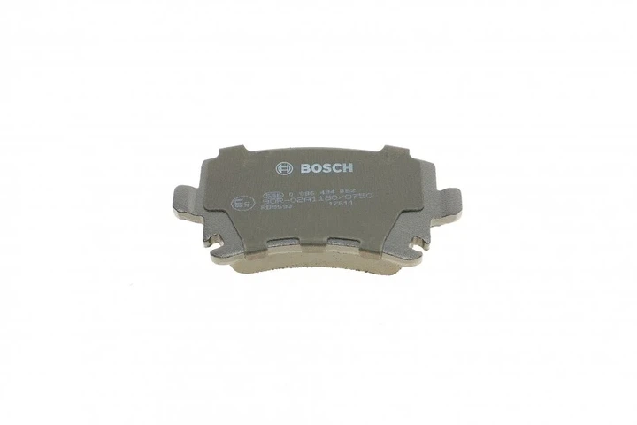 Колодки гальмові BOSCH 0 986 494 062 Volkswagen Golf, Scirocco, EOS; Audi A3, TT; Seat Leon; Skoda Octavia, Superb 8E0698451M, 8E0698451J, 8E0698451F - зображення 4