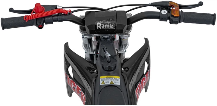 Мотоцикл 49CC Tiger бензиновий чорний PSP.DB712.CZ (5903864984040) - зображення 3