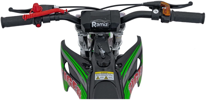 Мотоцикл 49CC Tiger бензиновий зелений PSP.DB712.ZIE (5903864984033) - зображення 2