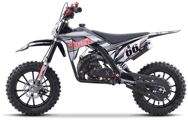 Мотоцикл 49CC Tiger бензиновий чорний PSP.DB712.CZ (5903864984040) - зображення 8