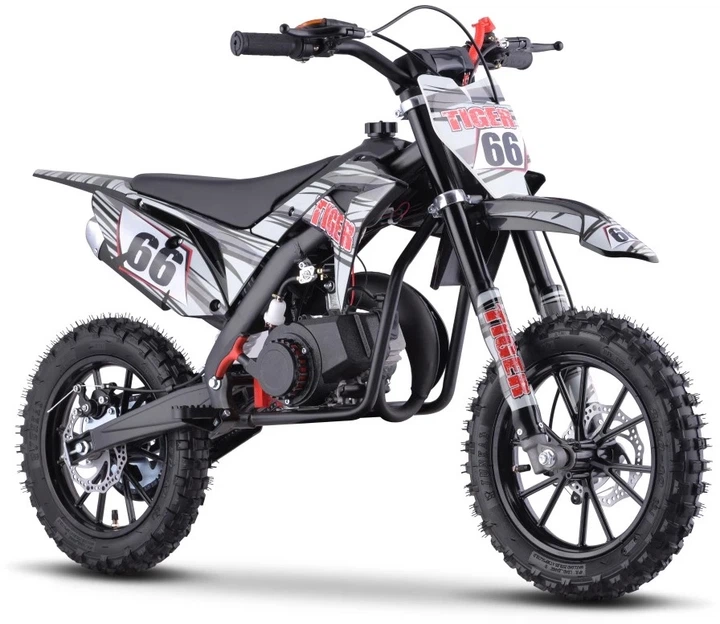 Мотоцикл 49CC Tiger бензиновий чорний PSP.DB712.CZ (5903864984040) - зображення 10
