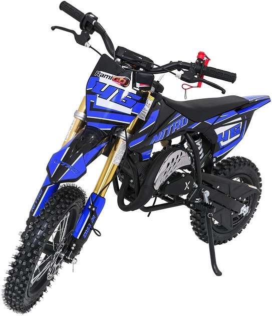 Мотоцикл Nitro 60CC бензиновий синій PSP.DBH01.NIE (5903864960402) - зображення 5