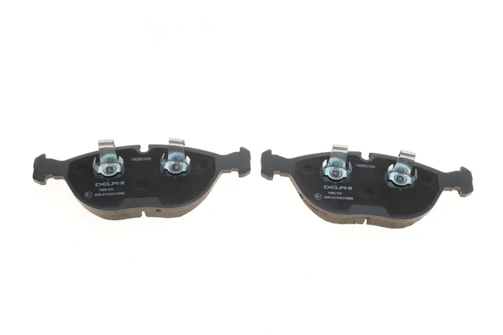 Комплект гальмівних колодок Delphi LP1002 Chrysler Crossfire; Mercedes E-Class, C-Class; Volkswagen Passat, Golf; Audi TT, A4; BMW 7 Series 05143230AA, 5143230AA, 0034202120 - изображение 3