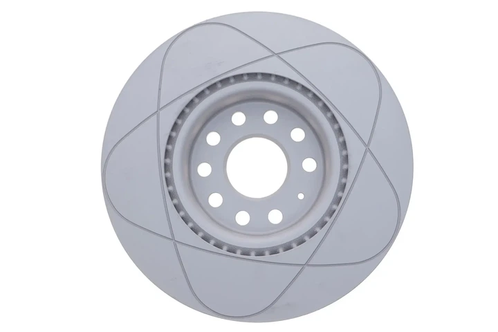 Гальмівний диск ATE 24032501581 Skoda Yeti, Superb, Octavia; Volkswagen Passat, Touran, Caddy, Golf, Jetta, CC, EOS; Audi A3, Q3, TT, A1; Seat Leon 1K0615301AA, JZW615301H, 5Q0615301F - изображение 4
