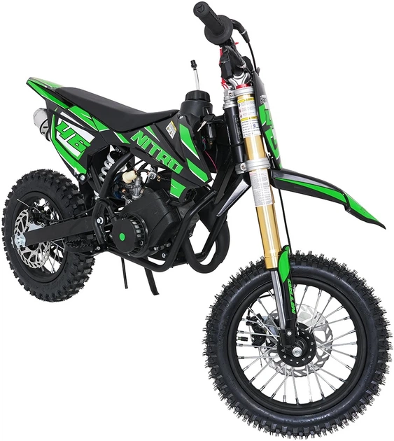 Мотоцикл Nitro 60CC бензиновий зелений PSP.DBH01.ZIE (5903864960419) - зображення 3