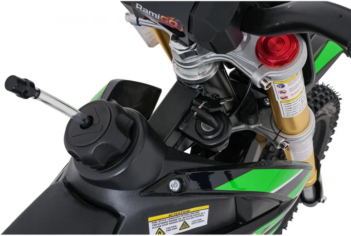 Мотоцикл Nitro 60CC бензиновий зелений PSP.DBH01.ZIE (5903864960419) - зображення 6