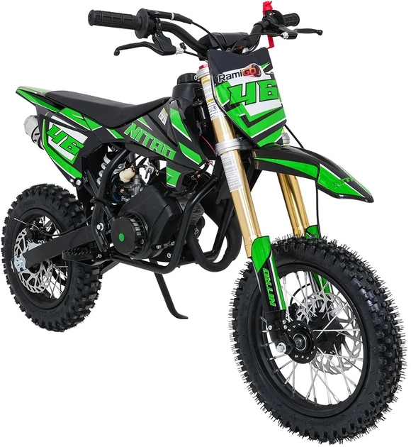 Мотоцикл Nitro 60CC бензиновий зелений PSP.DBH01.ZIE (5903864960419) - зображення 12