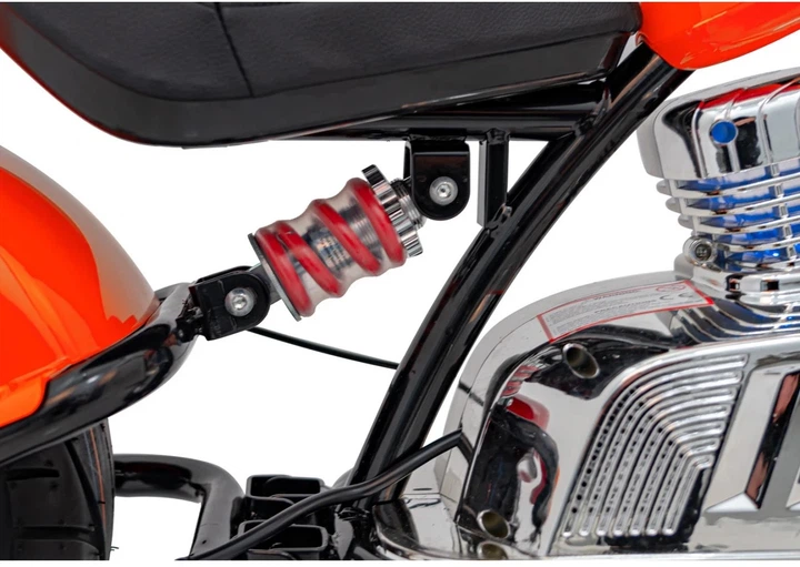 Електромотоцикл для дітей Chopper Warrior помаранчевий PA.XB-1058.POM (5903864944532) - зображення 7