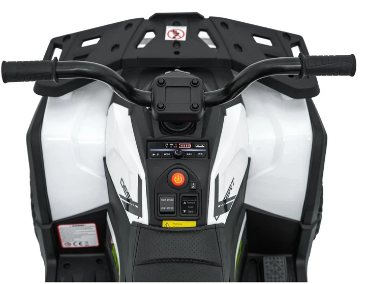 Електроквадроцикл ATV Robust 01 білий PA.XMX-651.BIA (5903864983463) - зображення 3