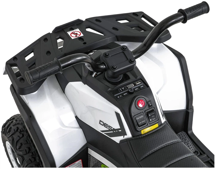 Електроквадроцикл ATV Robust 01 білий PA.XMX-651.BIA (5903864983463) - зображення 4