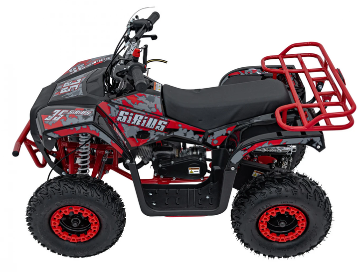 Quad 49CC Sirius spalinowy Czerwony PSP.ATV-13A.CR (5903864983937) - Zdjęcie 5 Quad 49CC Sirius spalinowy Czerwony PSP.ATV-13A.CR (5903864983937) - obraz 5