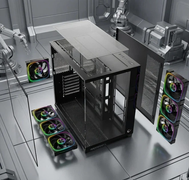 Корпус Rampage SEALITE Чорна - зображення 10