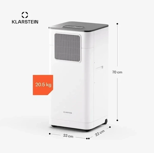 Кондиционер мобильный KLARSTEIN Breeze Box 7K Smart PAC (10046093) - изображение 4
