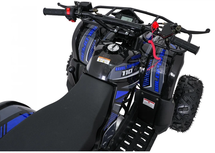 Квадроцикл Wildpeak 110CC бензиновий синій PSP.ATV006.NIE (5903864960518) - зображення 7