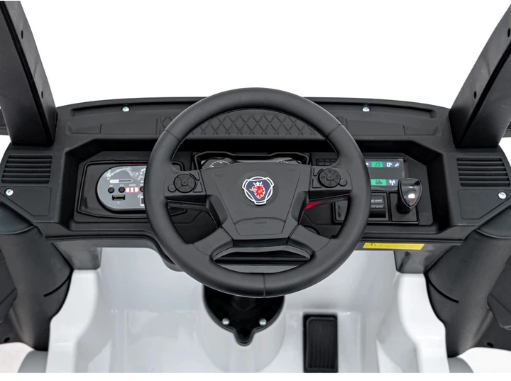 Ciężarówka lektryczny dla dzieci Scania R-Serie Biały PA.HL698.BIA (5903864944488) - Zdjęcie 2 Ciężarówka lektryczny dla dzieci Scania R-Serie Biały PA.HL698.BIA (5903864944488) - obraz 2