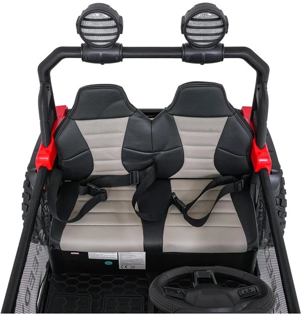Електромобіль для дітей Passion 4x4 червоний PA.SX3568.CR (5903864986921) - зображення 4