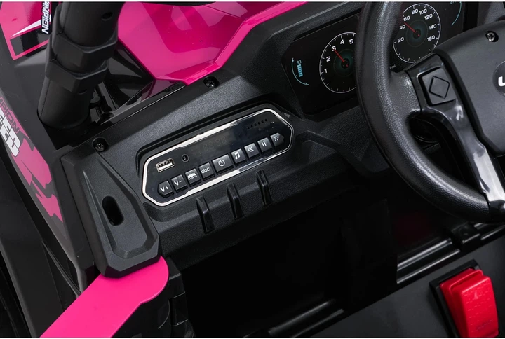 Електромобіль для дітей UTV Lift рожевий PA.JS370B.ROZ (5903864960150) - зображення 8