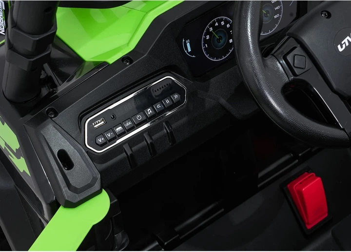Електромобіль для дітей UTV Lift зелений PA.JS370B.ZIE (5903864960136) - зображення 8
