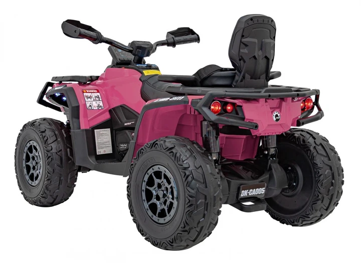 Quad elektryczny dla dzieci Can Am Outlander ATV Różowy PA.DK-CA005.2.4GHZ.ROZ (5903864982640) - Zdjęcie 11 Quad elektryczny dla dzieci Can Am Outlander ATV Różowy PA.DK-CA005.2.4GHZ.ROZ (5903864982640) - obraz 11