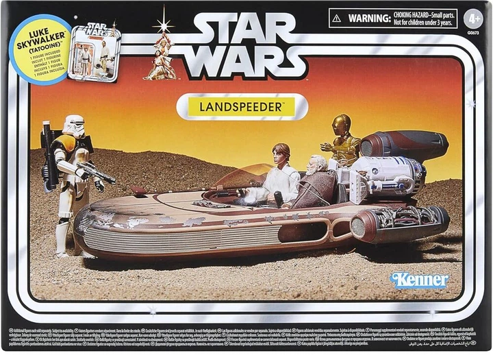 Zestaw Hasbro Star Wars Landspeeder i Luke Skywalker 9.5 cm G06735L0 (5010996307705) - Zdjęcie 1 Zestaw Hasbro Star Wars Landspeeder i Luke Skywalker 9.5 cm G06735L0 (5010996307705) - obraz 1