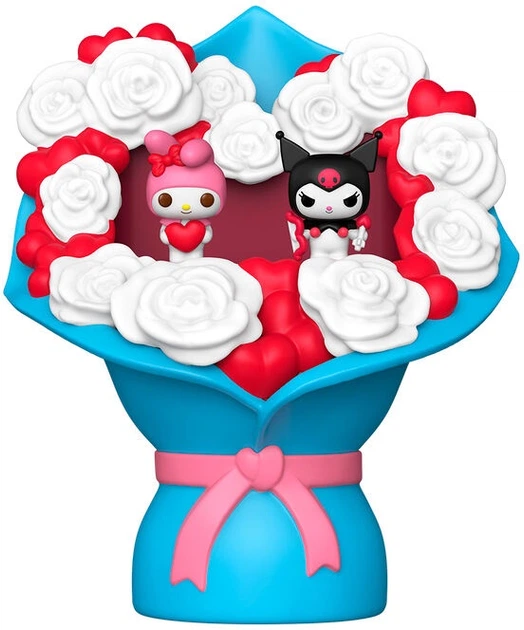 Figurka Funko Pop! Bitty Bouquet Hello Kitty My Melody and Kuromi 10.9 cm 87807 (889698878074) - obraz 2