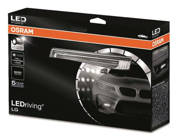 Комплект освітлення додаткового OS LED DRL 102 OSRAM - зображення 2