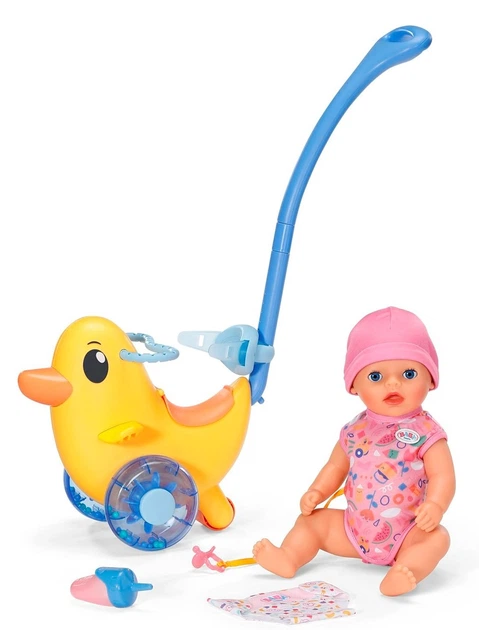 Пупс Baby Born Zapf Creation Lena та качка-ходунки Berta (840498) (4001167840498) - зображення 3