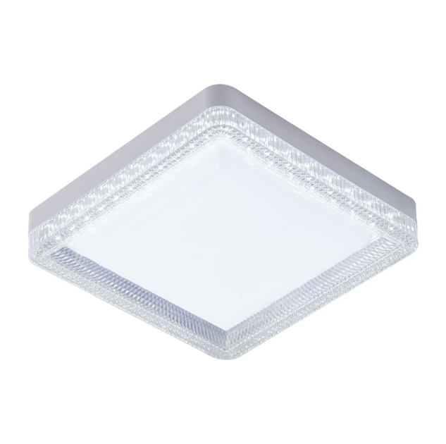 Люстра светодиодная Esllse DIADENA 17W S ON/OFF 150x150x40 WHITE-230-IP20 - Фото 1 Люстра светодиодная Esllse DIADENA 17W S ON/OFF 150x150x40 WHITE-230-IP20 - изображение 1