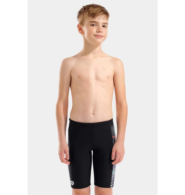 Плавки дитячі Arena Lit Logo Jammer Black 152 CM Чорний 010693-550 - зображення 2