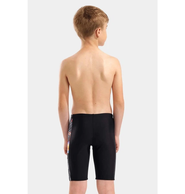 Плавки дитячі Arena Lit Logo Jammer Black 152 CM Чорний 010693-550 - зображення 4