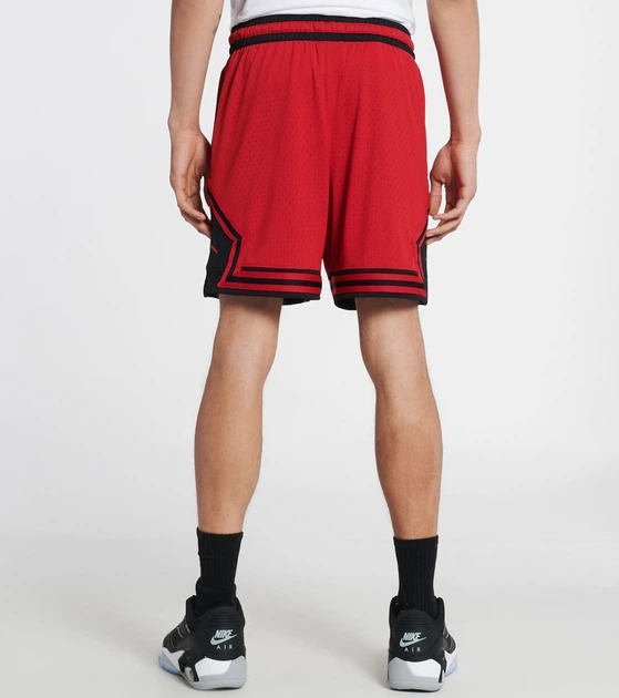 Шорти чоловічі Jordan Mesh Diamond Shorts S Червоно-чорний DH9075-687 - зображення 2