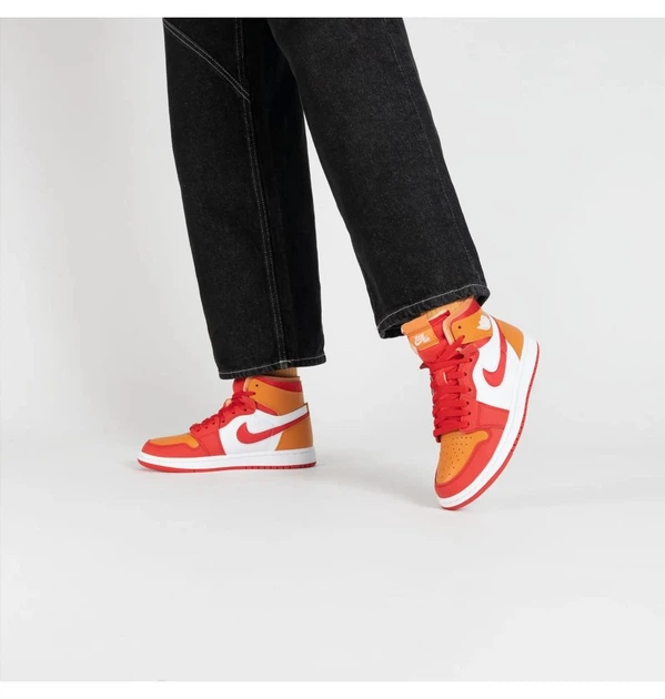 Кроссовки женские Jordan 1 Zoom Air Cmft 40.5 Красно-белый CT0979-603 - изображение 6