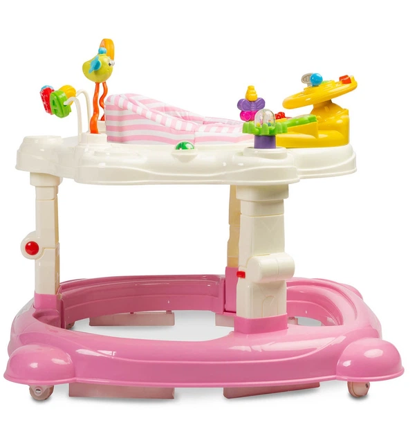 Chodzik dzieciecy Toyz by Caretero 3 w 1 HipHop Pink TOYZ-2047 (5908310395739) - Zdjęcie 3 Chodzik dzieciecy Toyz by Caretero 3 w 1 HipHop Pink TOYZ-2047 (5908310395739) - obraz 3