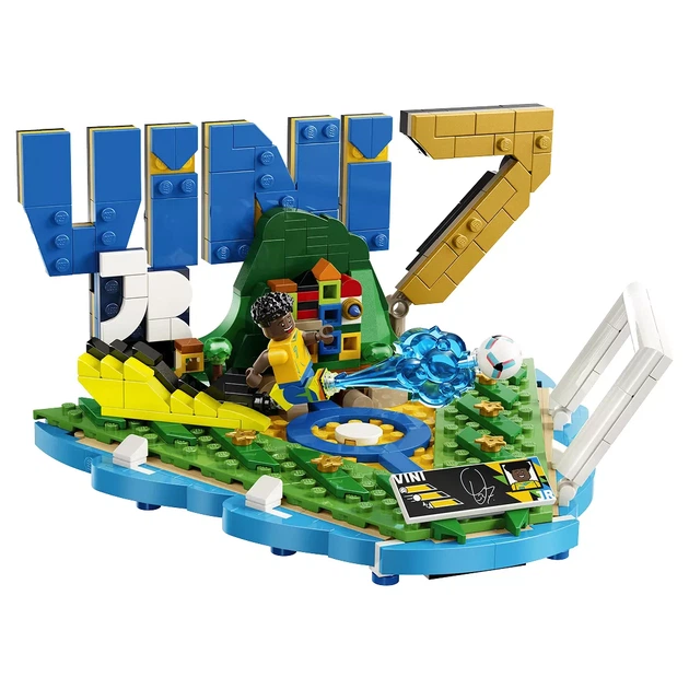 Конструктор LEGO Editions Вінісіус Жуніор — найкращі моменти футбольних матчів (43027) - зображення 3