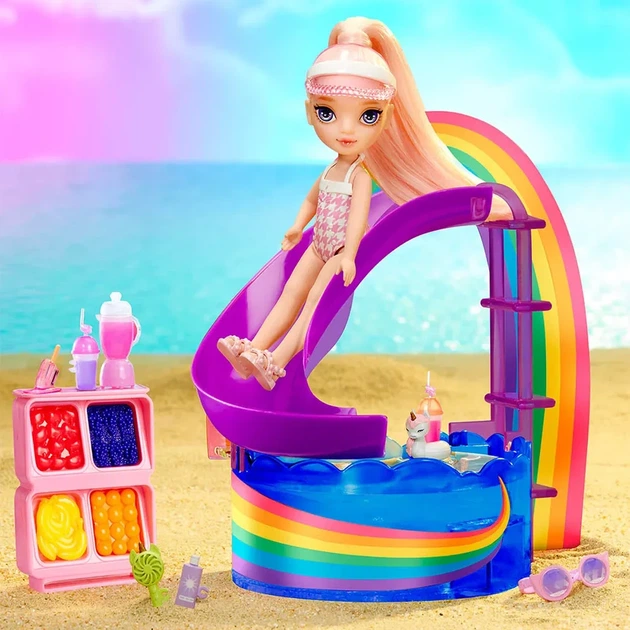 Кукла Rainbow High Littles Радужный праздник в бассейне (522249) - изображение 10