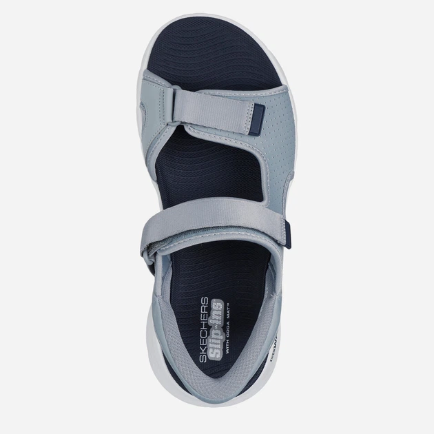 Мужские сандалии Skechers 229210 GYNV 42.5 (9.5US) 27.5 см Серо-синие (197627661421) - Фото 4 Мужские сандалии Skechers 229210 GYNV 42.5 (9.5US) 27.5 см Серо-синие (197627661421) - изображение 4