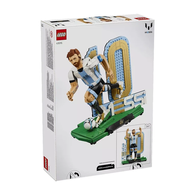 Конструктор LEGO Editions Лионель Месси — легенда футбола (43015) - изображение 2