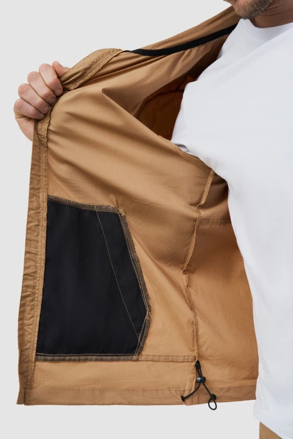Кофта AVECS коричнева з технологією Stretch Cotton 50628/42 L - зображення 11