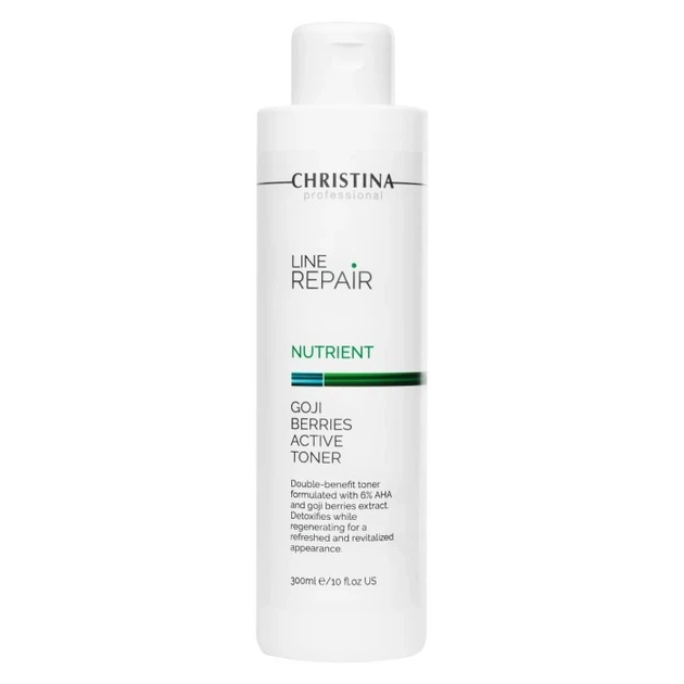 Тоник с ягодами годжи Christina Line Repair Nutrient Goji Berries Active Toner 300 мл - Фото 1 Тоник с ягодами годжи Christina Line Repair Nutrient Goji Berries Active Toner 300 мл - изображение 1