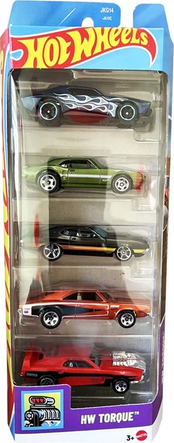 Набор из 5 машинок Хот Вилс Hot Wheels 1:64 HW Torque Mattel JKG14 - Фото 2 Набор из 5 машинок Хот Вилс Hot Wheels 1:64 HW Torque Mattel JKG14 - изображение 2