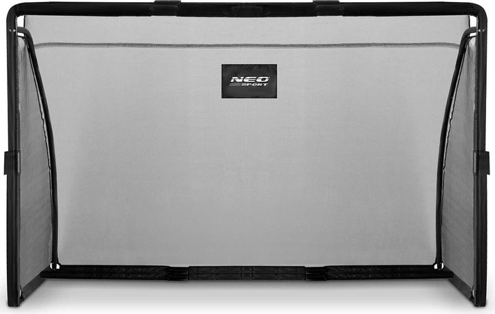 Футбольні ворота Neo-Sport NS-497 300 x 200 x 90 см Чорні (5903890629786) - зображення 2