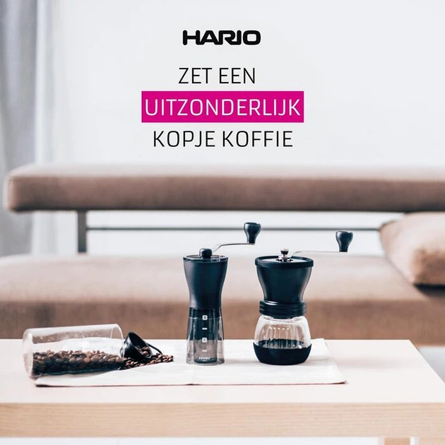 Кавомолка ручна чорна HARIO - Фото 7 Кавомолка ручна чорна HARIO - зображення 7