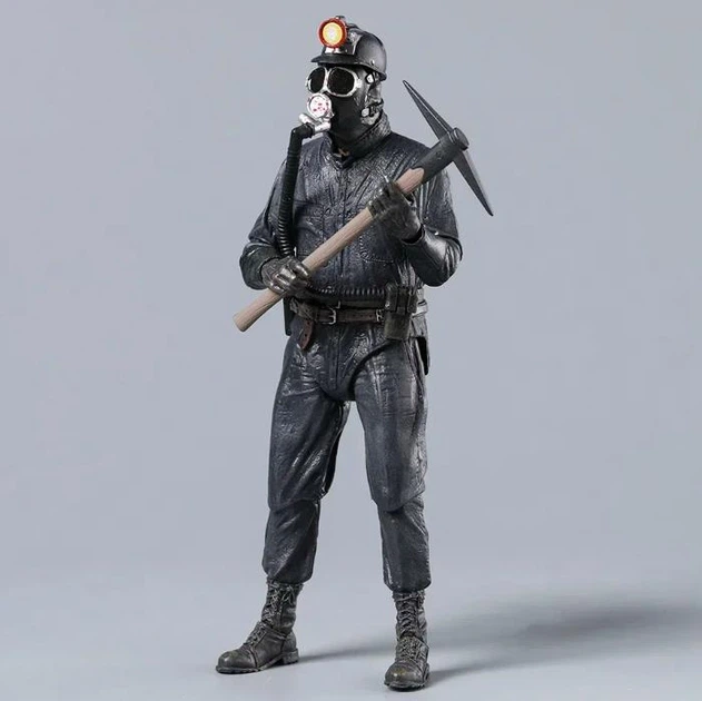 Фигурка My Bloody Valentine Ultimate Miner / Коллекционная хоррор Action Figure Шахтер Мой Кровавый Валентин 18 см / Фигурка ужасов из фильма - изображение 4