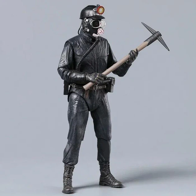 Фигурка My Bloody Valentine Ultimate Miner / Коллекционная хоррор Action Figure Шахтер Мой Кровавый Валентин 18 см / Фигурка ужасов из фильма - изображение 6
